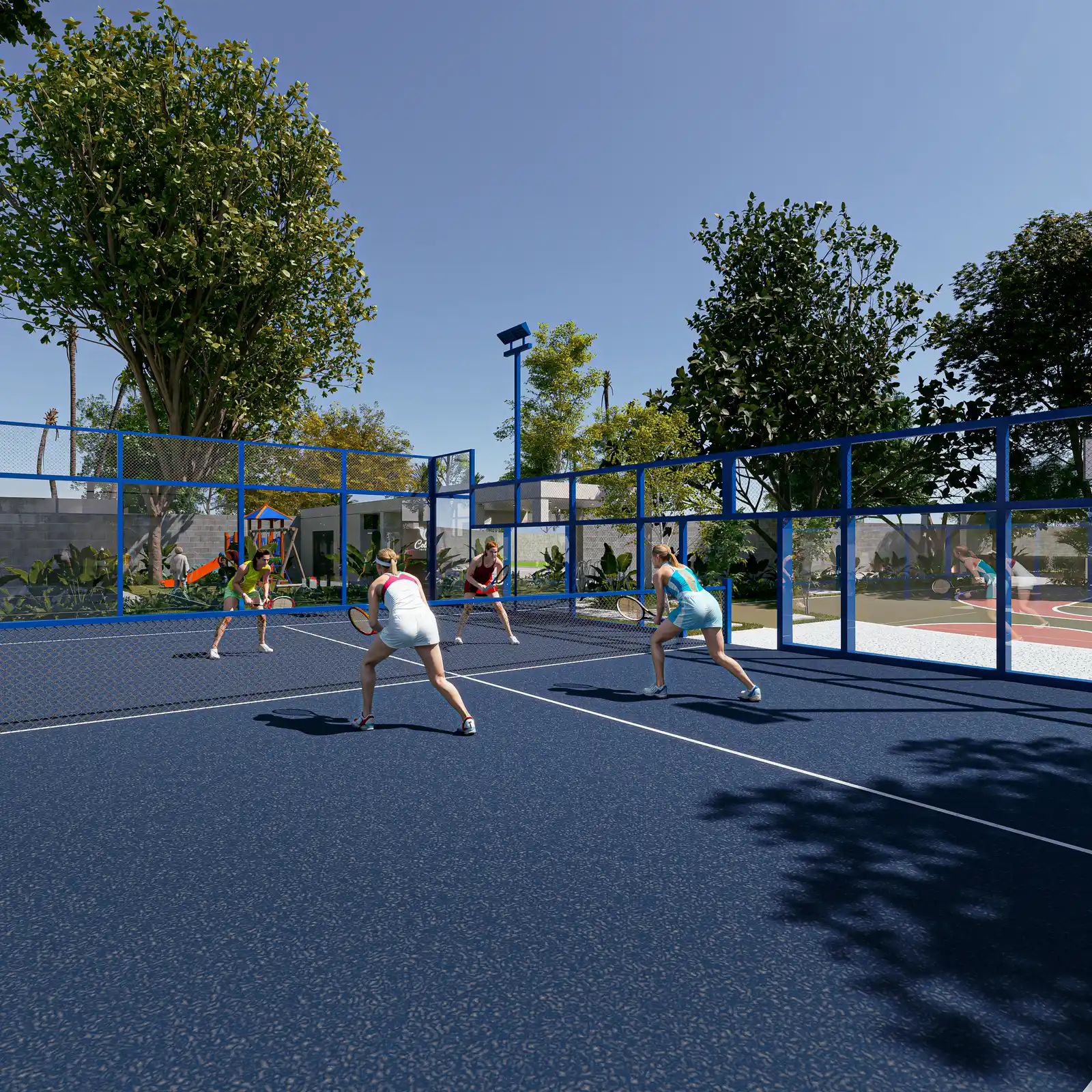 Cancha de pádel